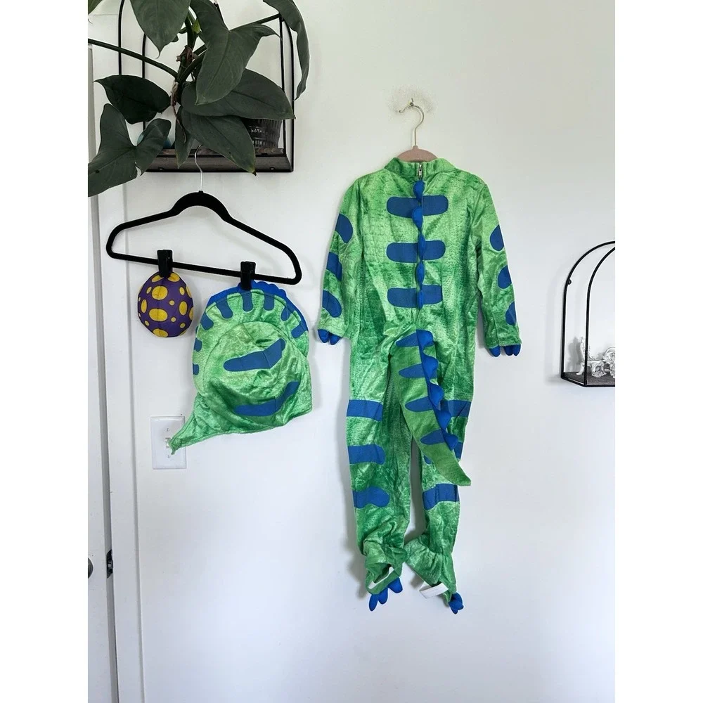NWOT Spooktacular Creations Toddler Triceratops Dinosaur Halloween Costume 3T